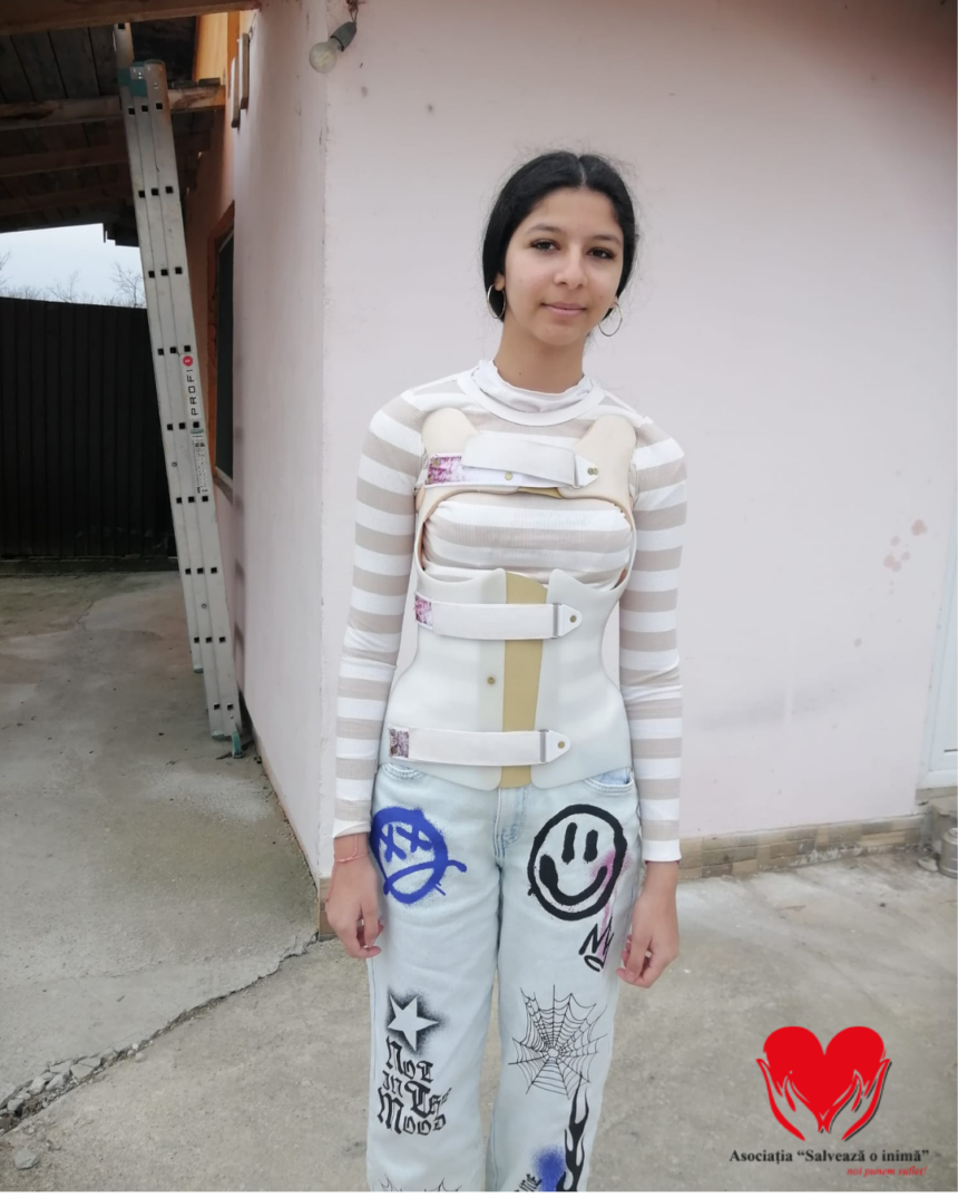 Apel pentru Erika: șansa ei la viață normală depinde de noi