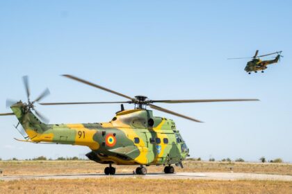 Iranul acuză România de „participare la agresiune militară”. Foto: Baza 57 Aeriană „Căpitan Aviator Constantin Cantacuzino”