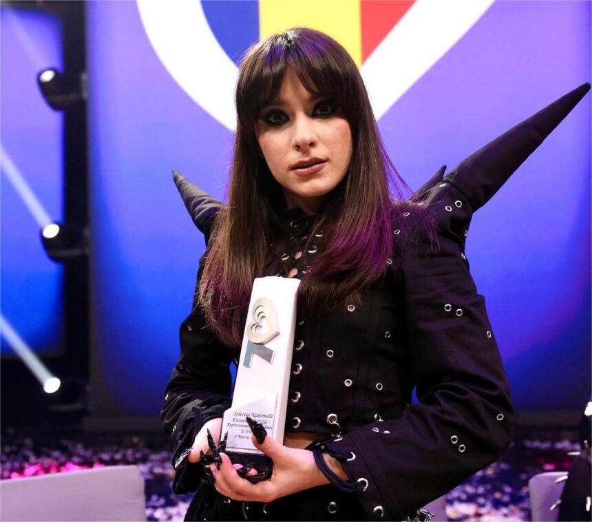 Alexandra Căpitănescu reprezintă România la Eurovision. Foto: Facebook