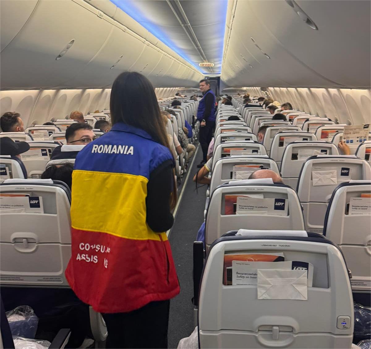 MAE: Încă 96 de români, repatriați din Orientul Mijlociu. Foto: Facebook