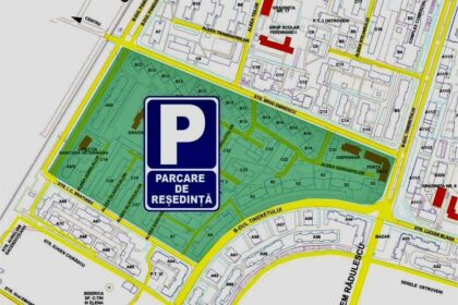 Parcare de reședință, în Ostroveni