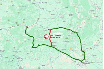 Atenție șoferi: restricții importante pe DN7, în Vâlcea