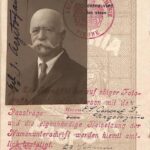 Pașaport istoric emis de Prefectura Dolj în 1914. Foto: Arhivele Nationale ale Romaniei