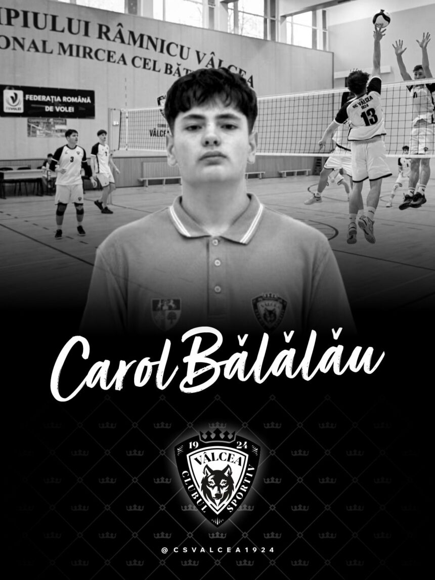 Doliu în Vâlcea: Voleibalistul Carol Bălălău, lovit de tren