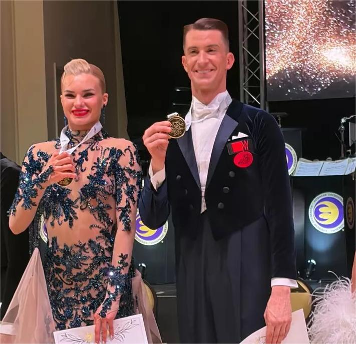 Rareș Cojoc și Andreea Matei, aur mondial la Blackpool