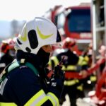 Incendiu în Olt: două persoane salvate din apartament
