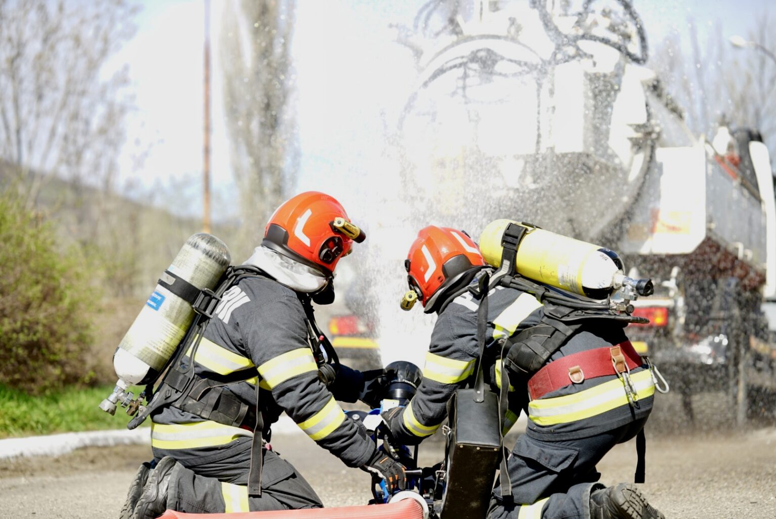 ISU Mehedinți: exercițiu cu victime multiple pe DN6