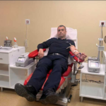 Jandarmii din Vâlcea donează sânge pentru a salva vieți