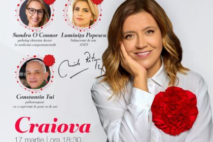 Conferința „Înfloritoare” ajunge la Craiova pe 17 martie