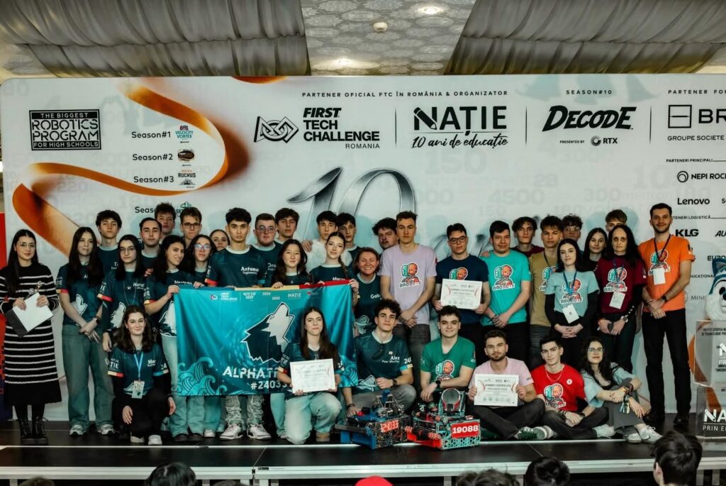 BroBots Vâlcea câștigă Regionala First Tech Challenge 2026