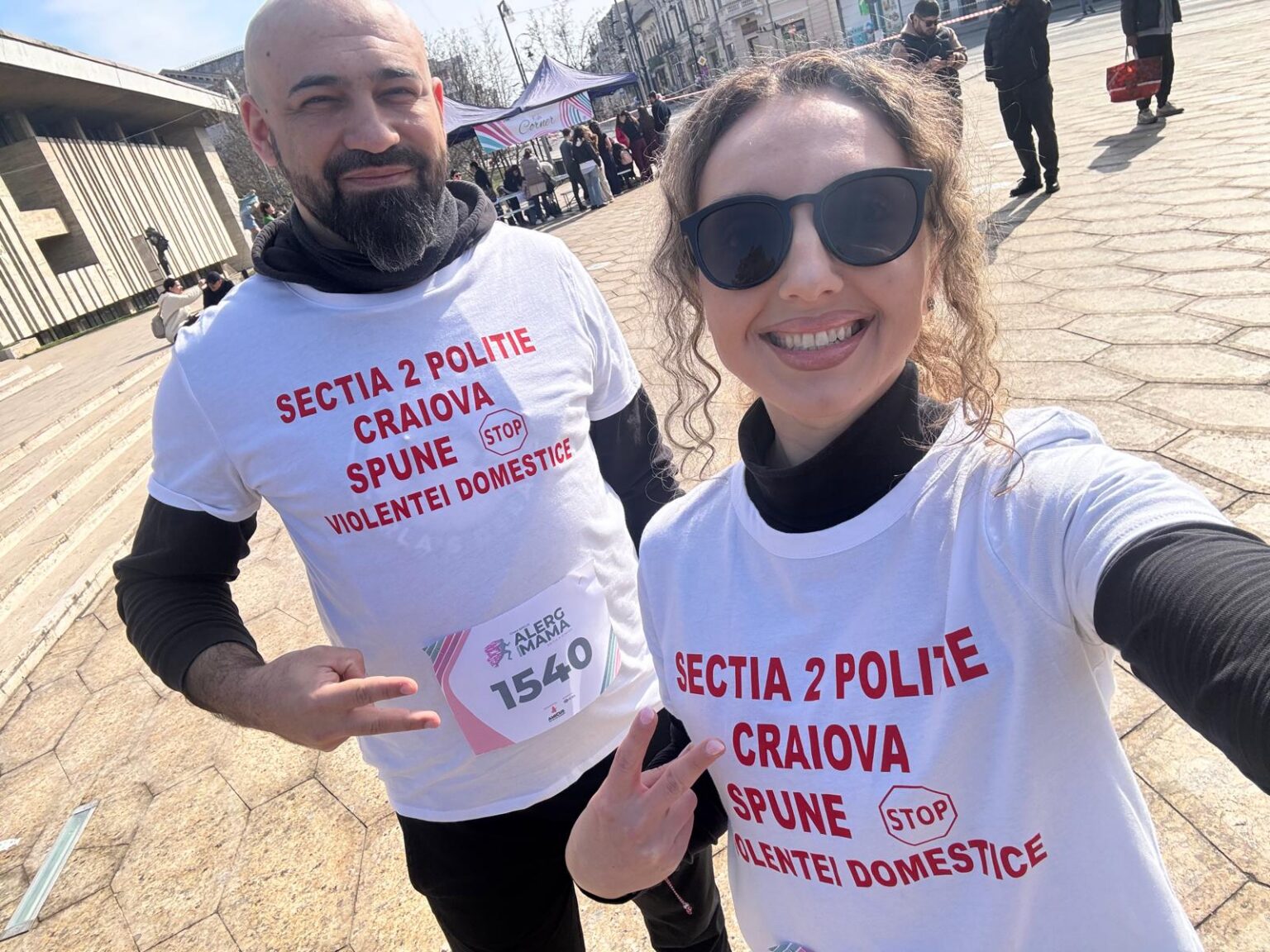 Craiova: Polițiștii au alergat la Crosul AMiCUS 2026