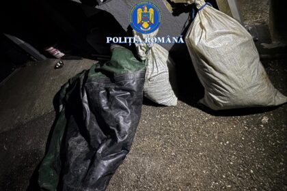 Pescuit ilegal în Vâlcea: Sute de metri de plase confiscare