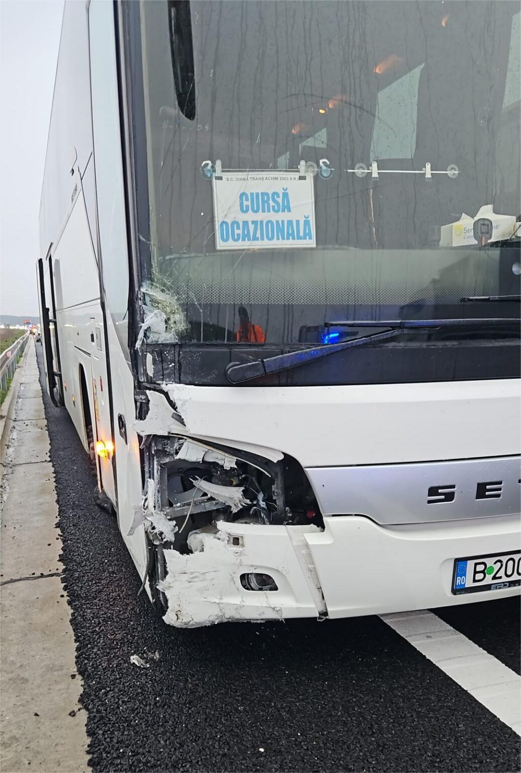 Accident grav pe DEx 12. Foto: DRDP Craiova