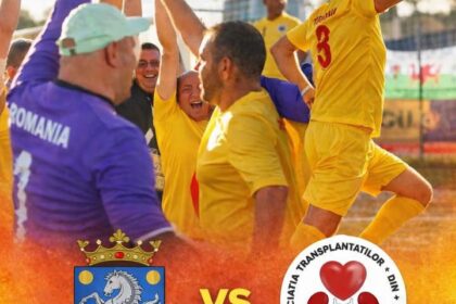 Fotbal pentru viață: românii joacă în Republica Moldova