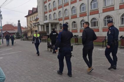 Siguranță școlară în Horezu: Acțiune amplă a polițiștilor. Foto: IPJ Vâlcea