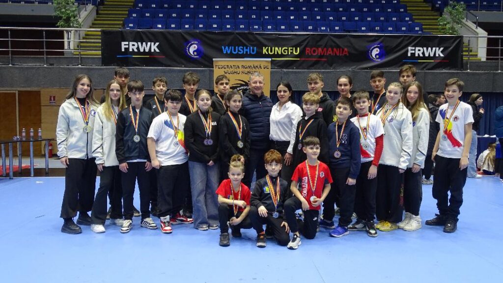 Sportivii clubului craiovean WU QUAN-LI au câștigat 38 de medalii la Campionatul Național de KUNG-FU