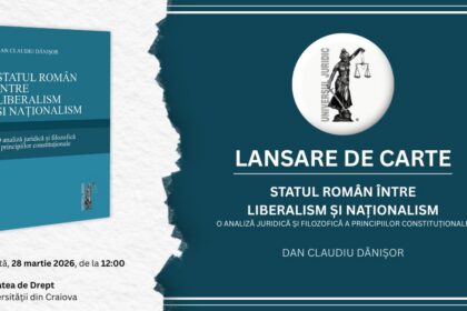 Dan Claudiu Dănișor: O nouă carte despre statul român, lansată la Craiova