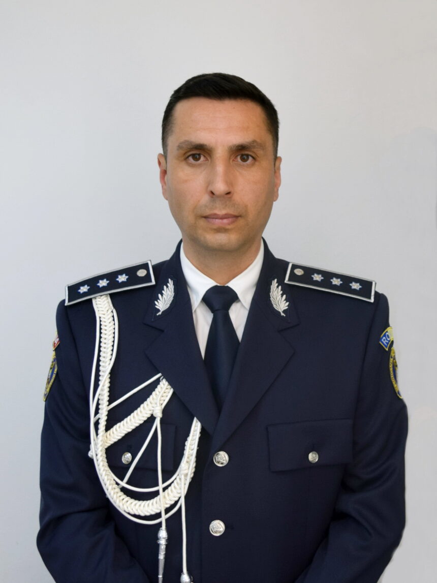 Inspector-șef nou la IPJ Vâlcea: focus pe siguranță