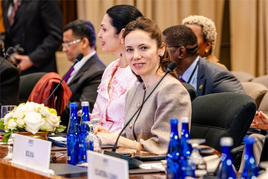 Mirabela Grădinaru, discurs la summitul Melaniei Trump. Foto: presidency.ro