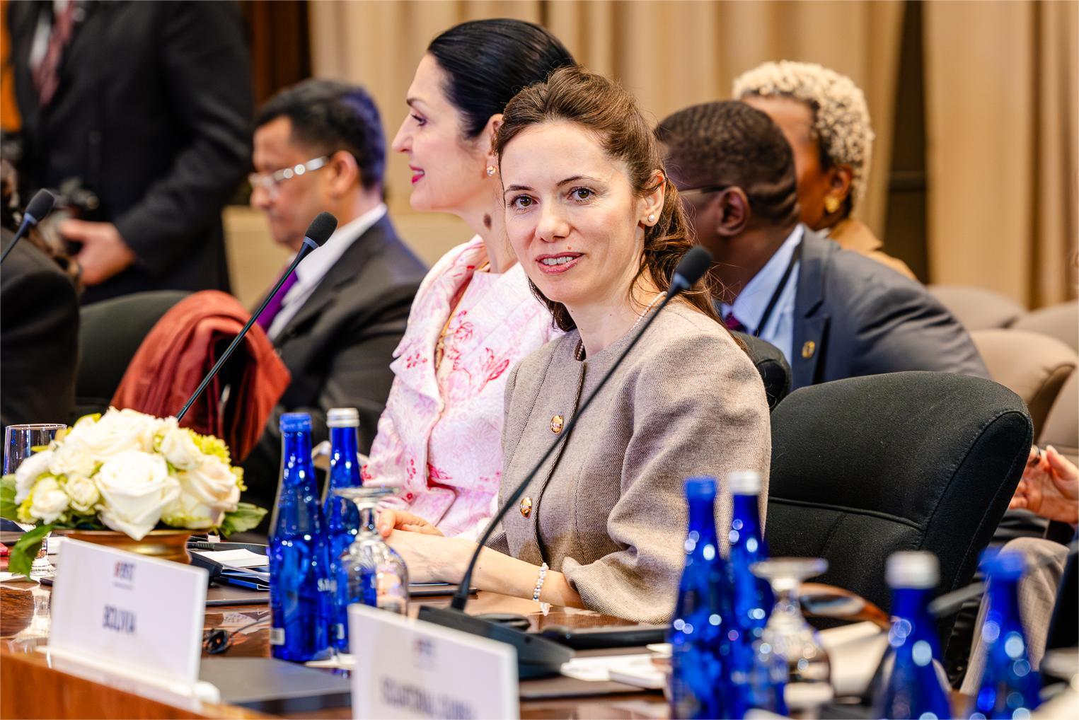 Mirabela Grădinaru, discurs la summitul Melaniei Trump. Foto: presidency.ro