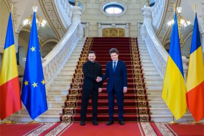 Nicușor Dan și Zelenski: Parteneriat strategic la Cotroceni. Foto: presidency.ro