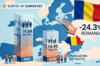Alertă Eurostat: România va pierde un sfert din populație
