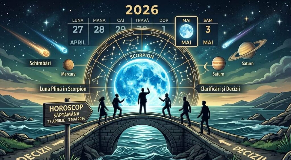Horoscop 27 aprilie – 3 mai 2026