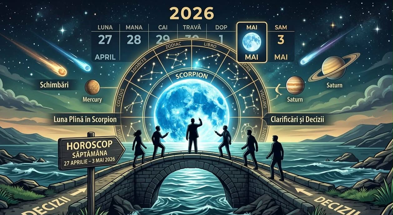 Horoscop 27 aprilie – 3 mai 2026
