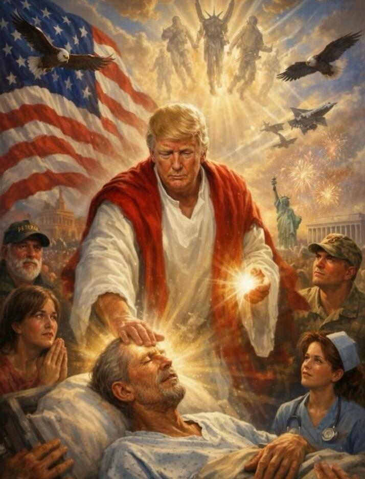 Trump a șters imaginea AI controversată - Jurnalul Olteniei – Știri din Craiova și Oltenia Trump a șters imaginea AI controversată