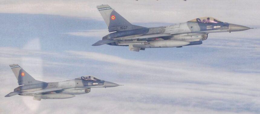 MApN: Aeronave F-16 . Foto: Facebook