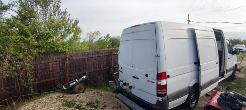 Furt de combustibil în Vâlcea. Foto: IPJ