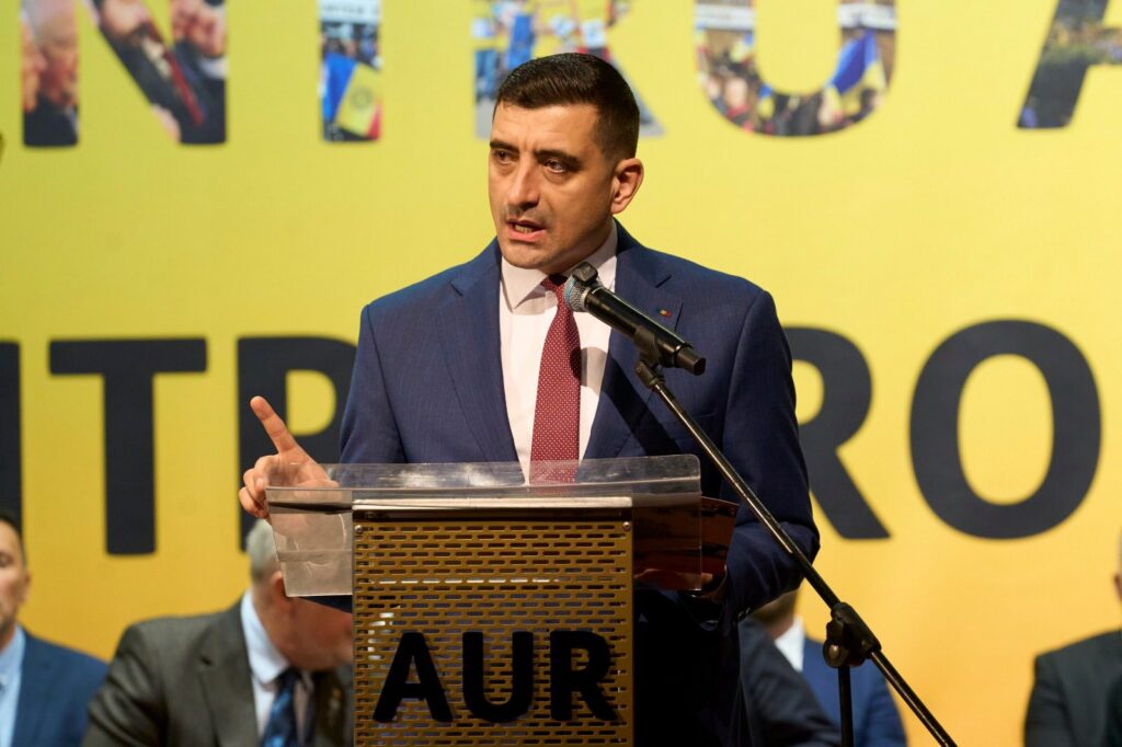 George Simion. Foto: Facebook/AUR - Jurnalul Olteniei – Știri din Craiova și Oltenia George Simion. Foto: Facebook/AUR