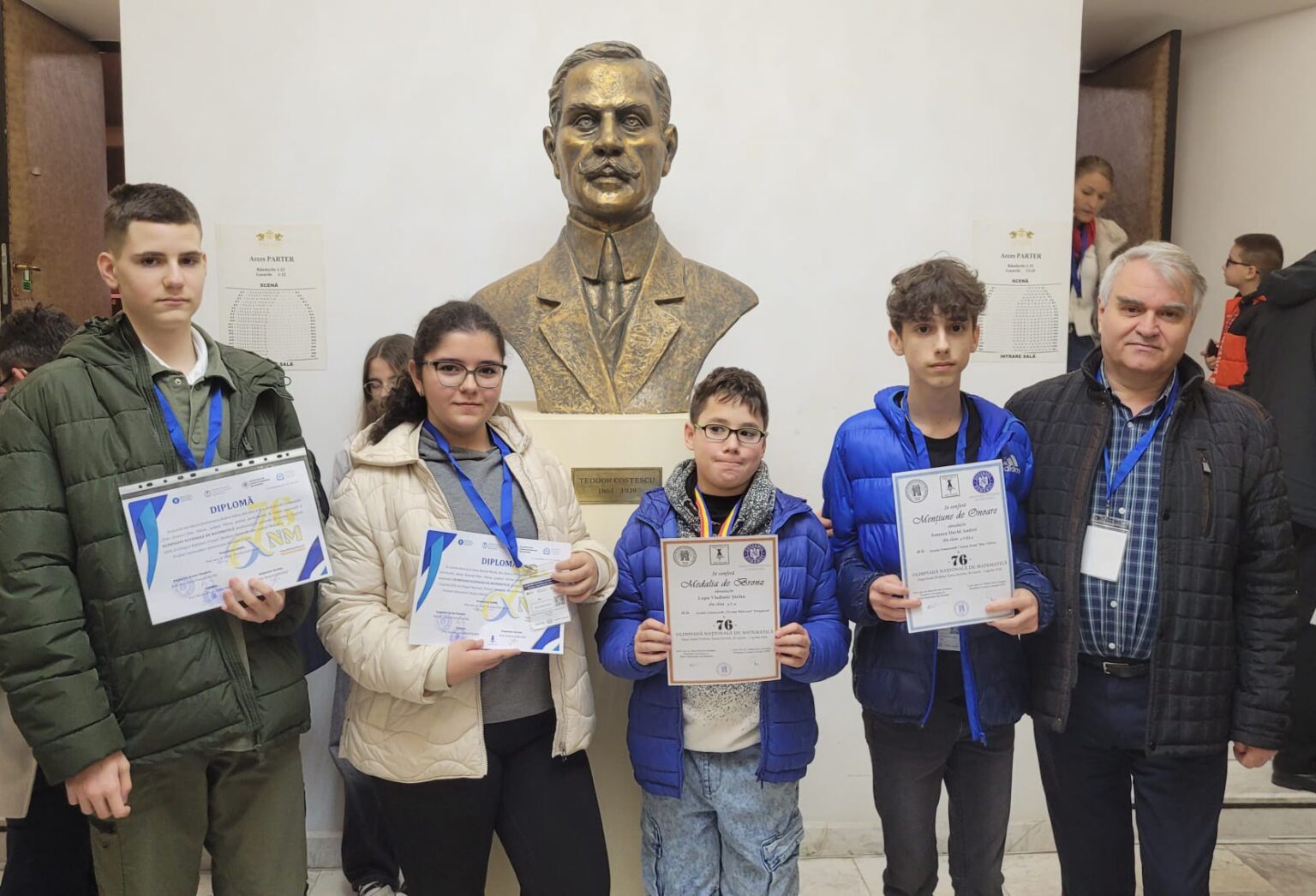 Olimpici din Vâlcea, premii la Matematică 2026
