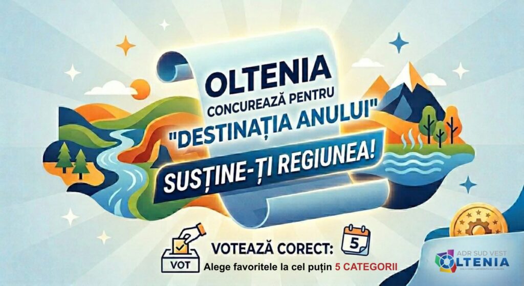 Craiova și Oltenia, finaliste la Destinația Anului