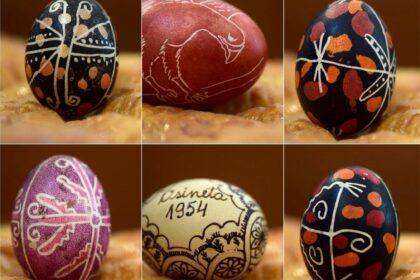 Oul de Paști în Oltenia. Foto: Muzeul Olteniei