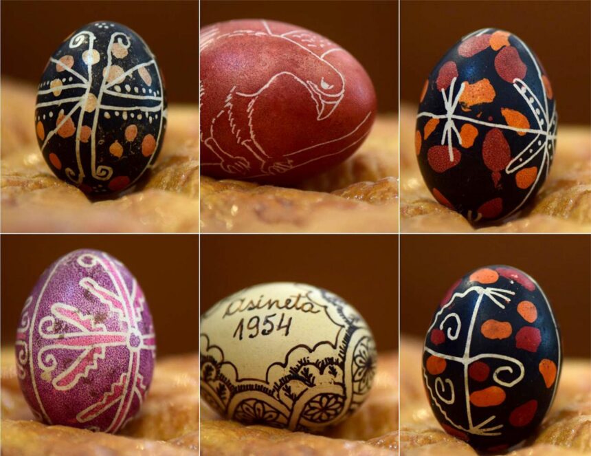 Oul de Paști în Oltenia. Foto: Muzeul Olteniei