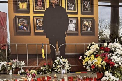 Mircea Lucescu, condus pe ultimul drum cu onoruri militare