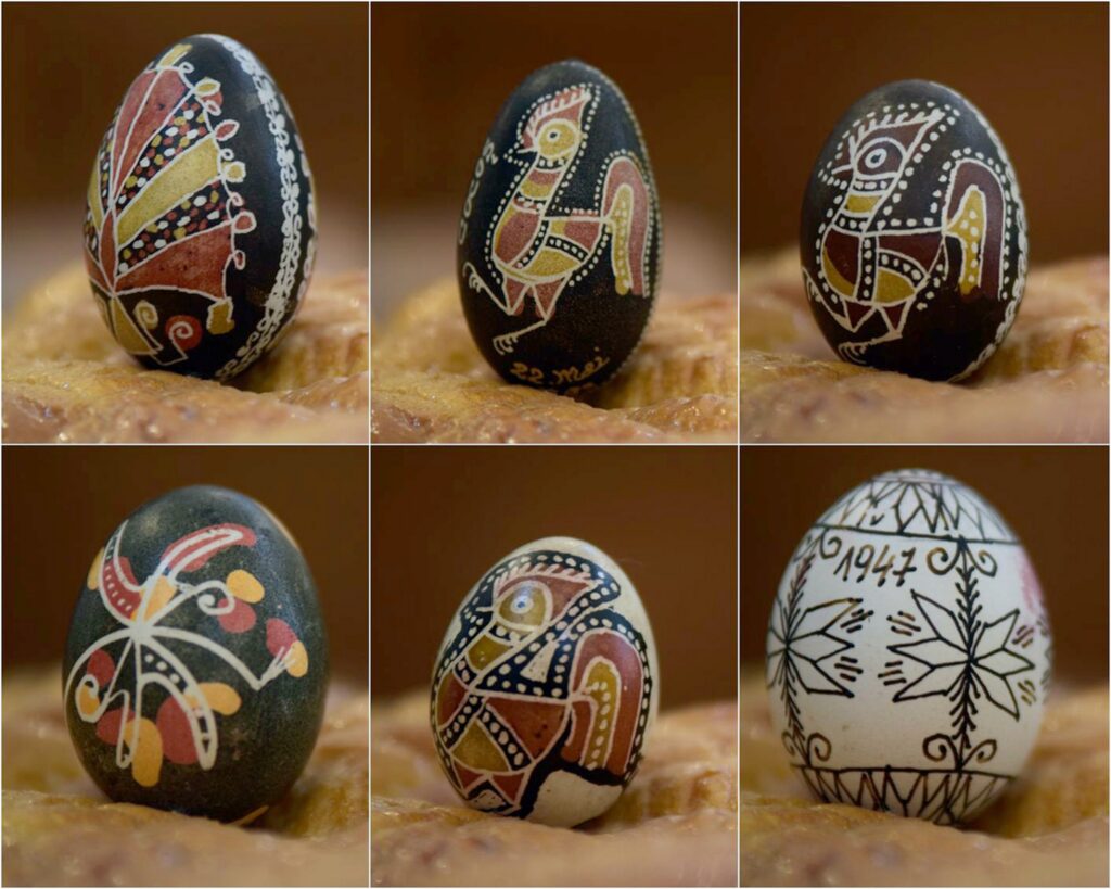 Oul de Paști în Oltenia. Foto: Muzeul Olteniei