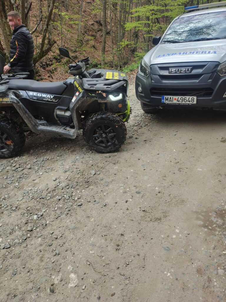 Doi tineri, la spital după un accident cu ATV-ul. Foto: IJJ Vâlcea