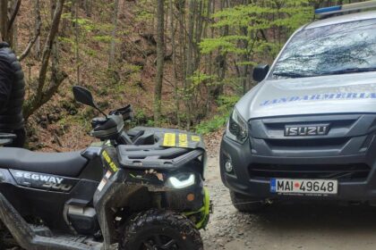 Doi tineri, la spital după un accident cu ATV-ul. Foto: IJJ Vâlcea