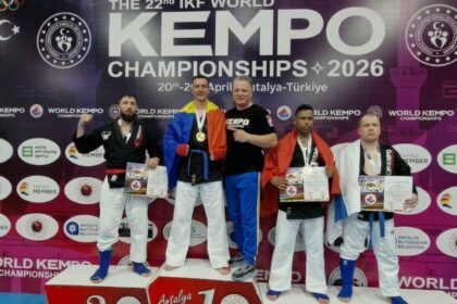 Craiova pe podiumul mondial: Florian Toncea, aur la kempo