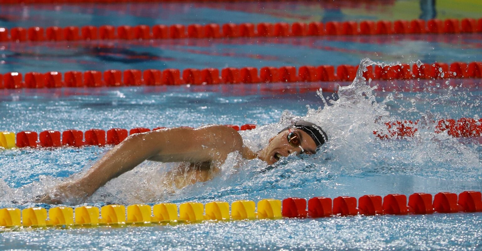 David Popovici, campion național la 200 m liber. Foto: FRNPM