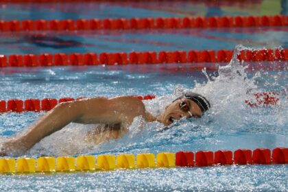 David Popovici, campion național la 200 m liber. Foto: FRNPM