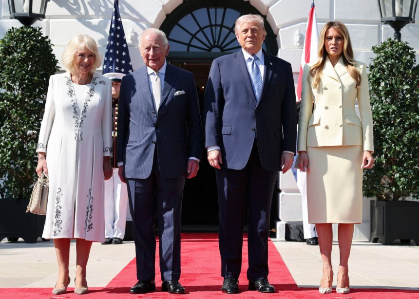 Regele Charles și Regina Camilla, primiți de familia Trump la Casa Albă. Foto: The Royal Family