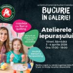 Atelierele Iepurașului aduc bucuria sărbătorilor în Centrul Comercial Auchan Craiovița