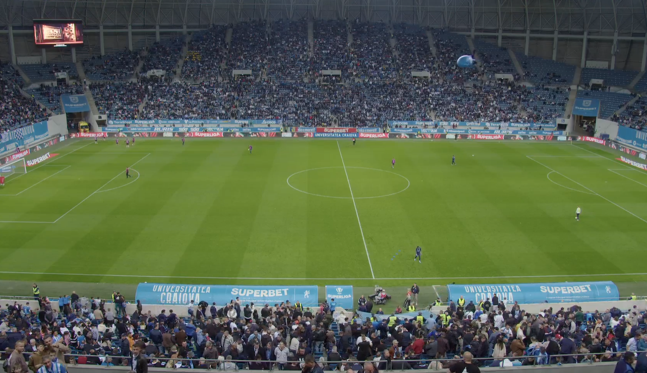 Demonstrație de forță pe stadionul Ion Oblemenco Universitatea Craiova redevine favorită în lupta pentru titlu