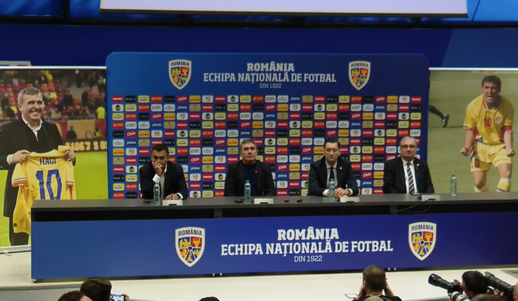 Gică Hagi - noul selecționer al României