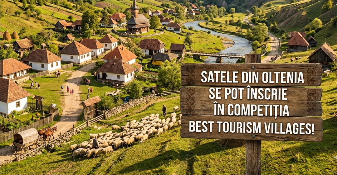Satele din Oltenia pot deveni "Best Tourism Villages"