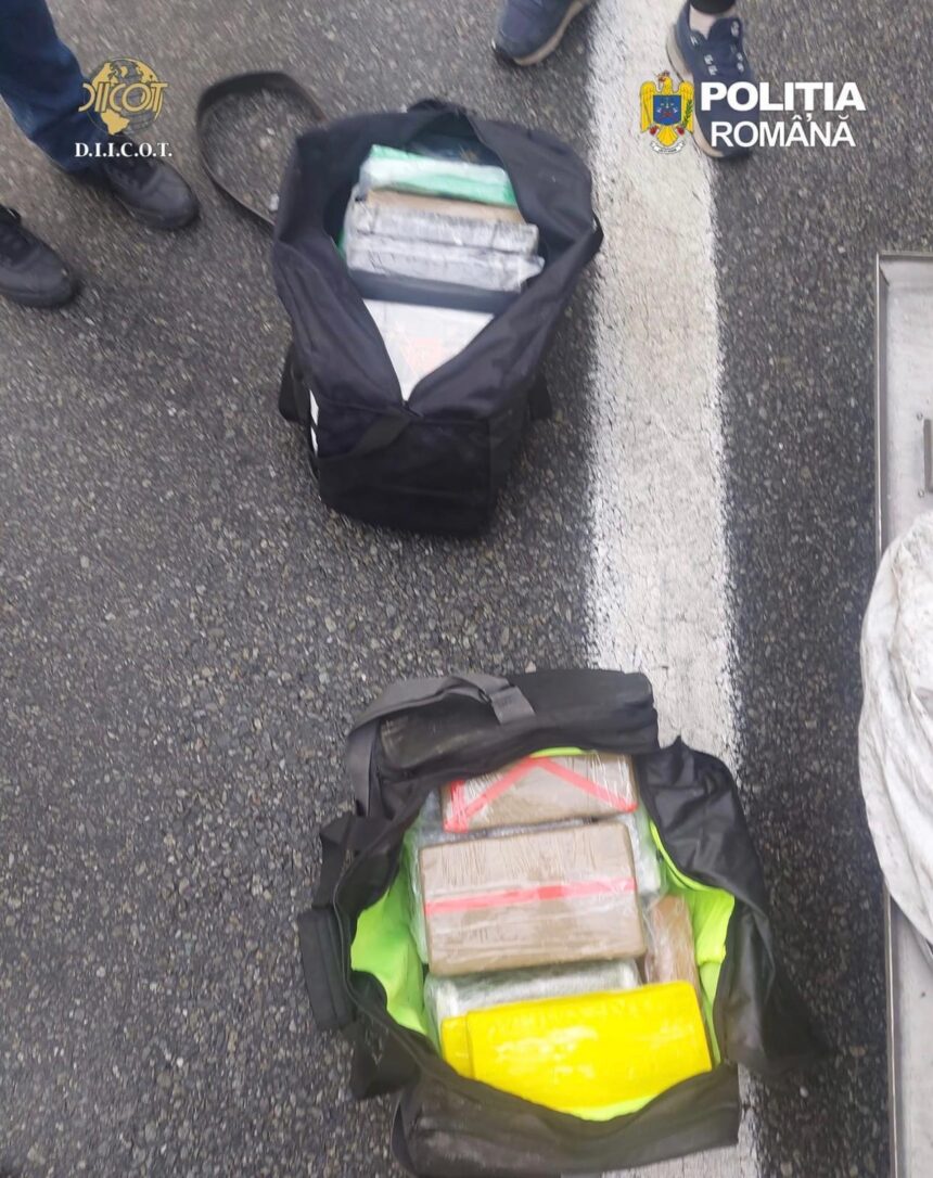 Captură majoră de droguri în Mehedinți: 30 kg găsite