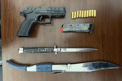 Arme descoperite la Severin, în noaptea de Înviere